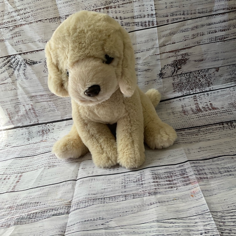 Hugs & Cuddles Plush Puppy Golden Retriever stuffed animal Toy 10”